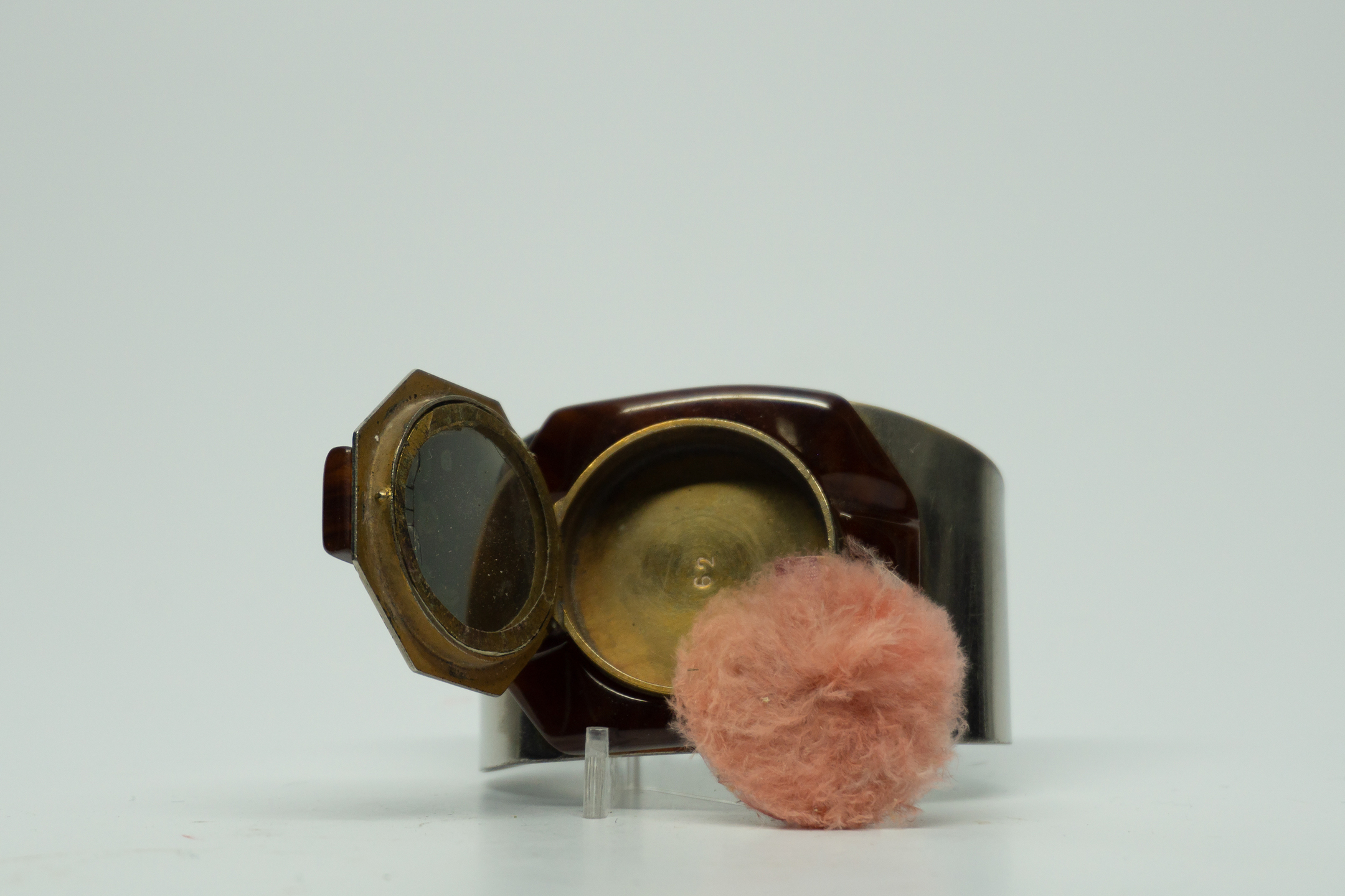 Albert Flamand Bakelite Bracelet Compact