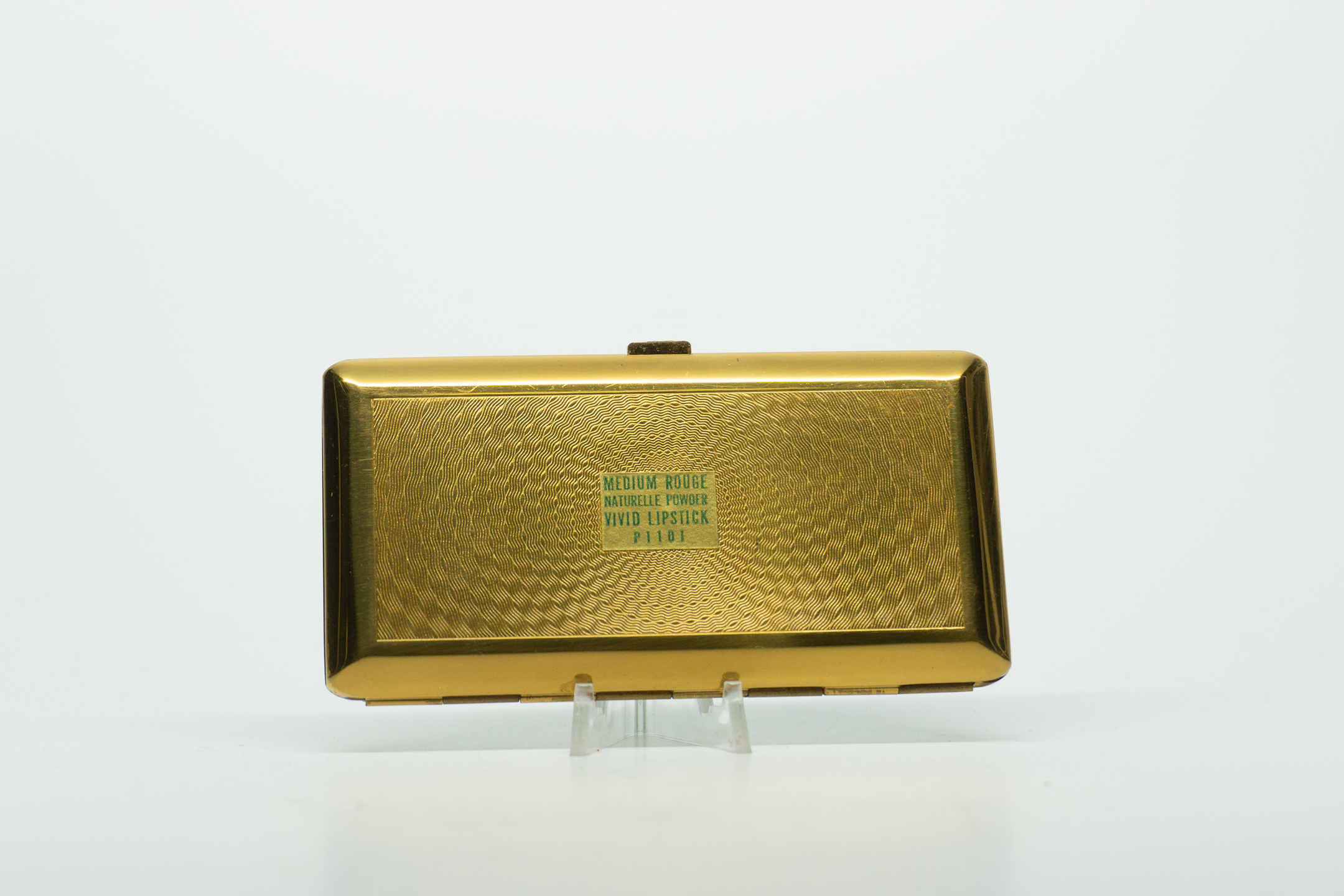 Lucien Lelong Shari Double Compact with Box