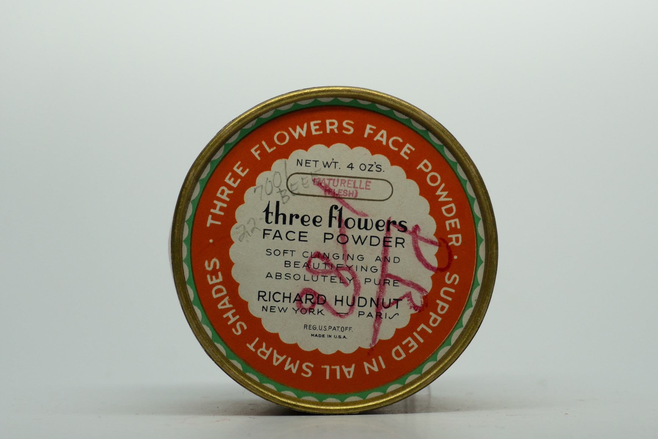 Richard Hudnut Three Flowers Face Powder