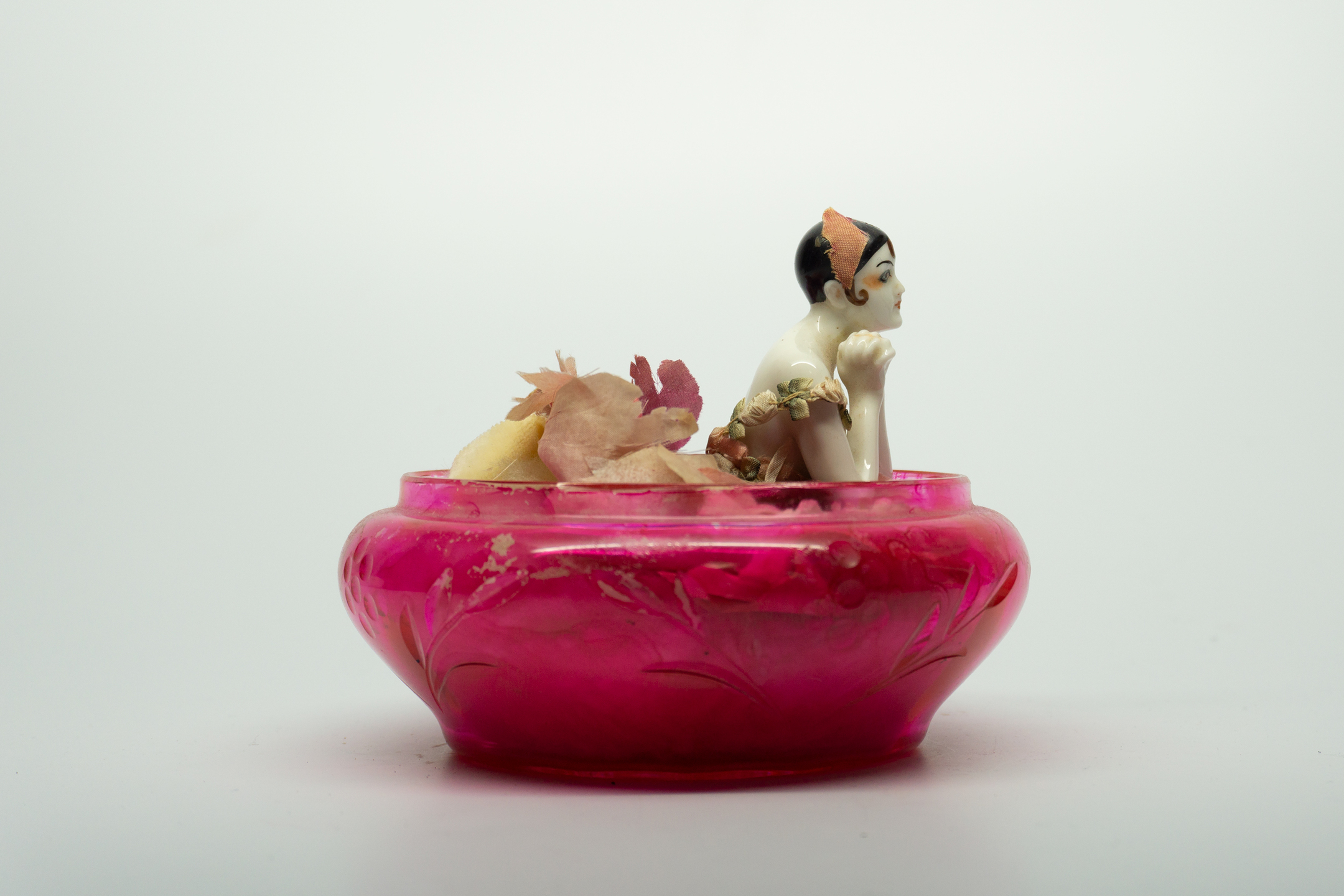 Powder Jar with Puff