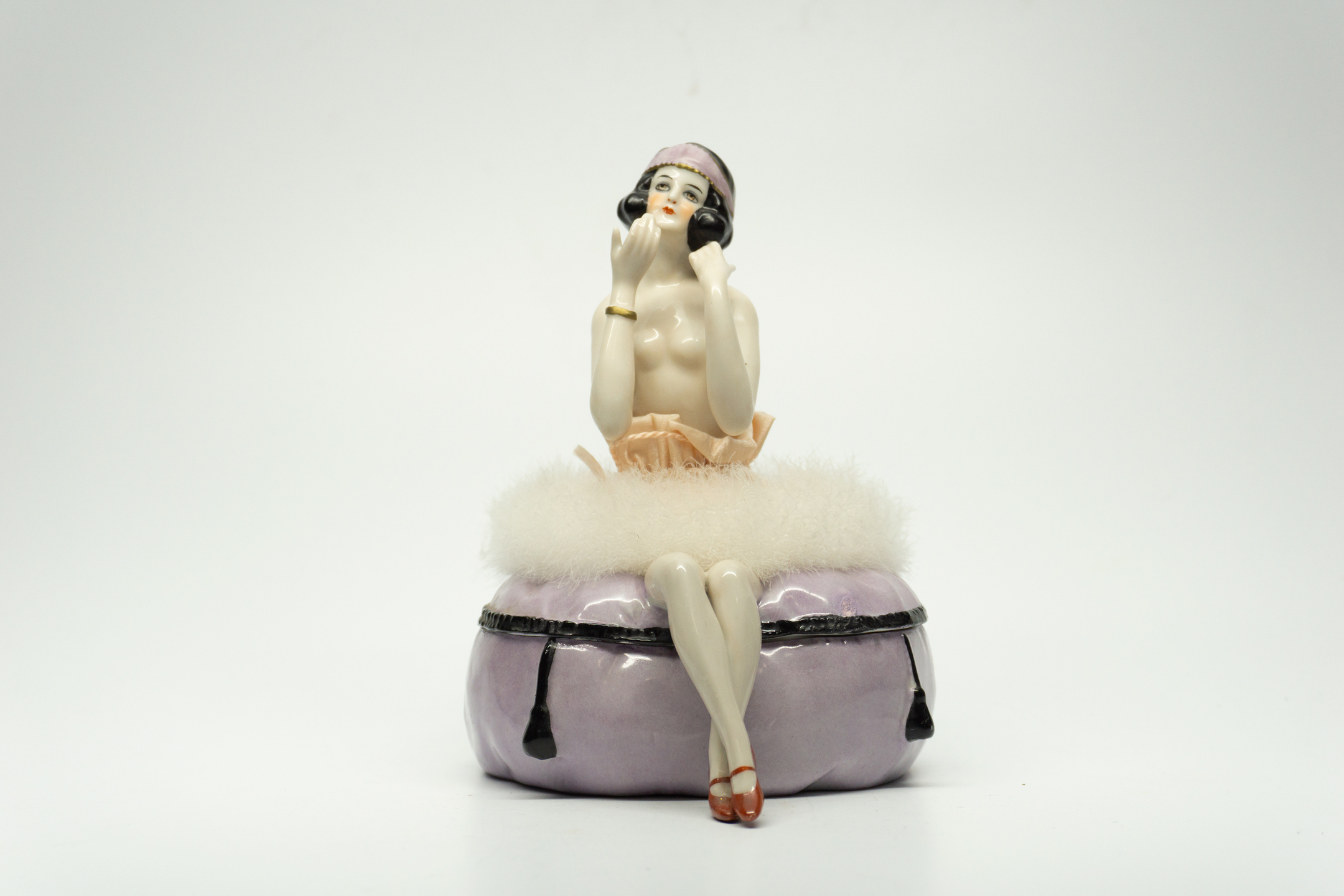 Powder Jar with Puff