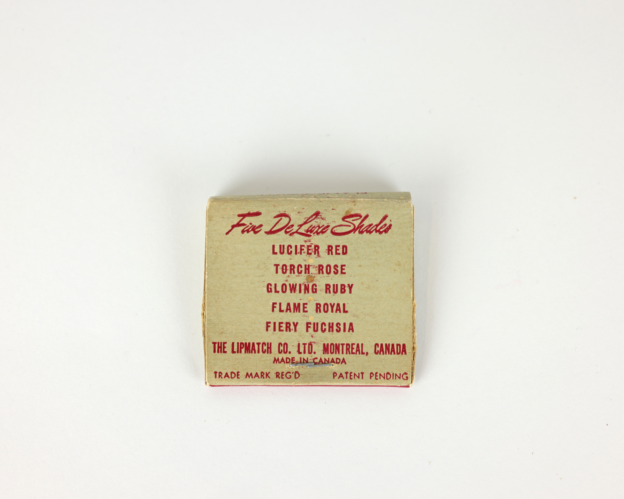 Lipmatch Single-Use Lipsticks