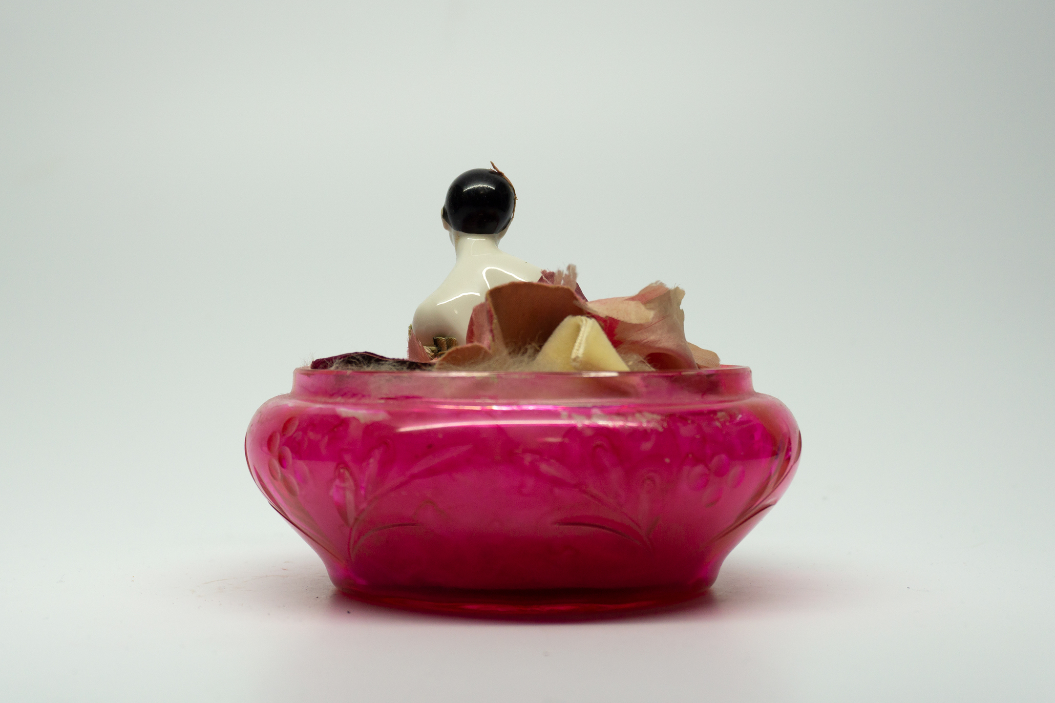 Powder Jar with Puff