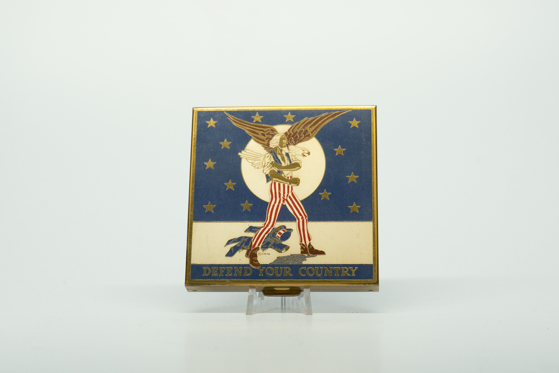 FJ Foster Jewelry Co. "Defend Your Country" Compact