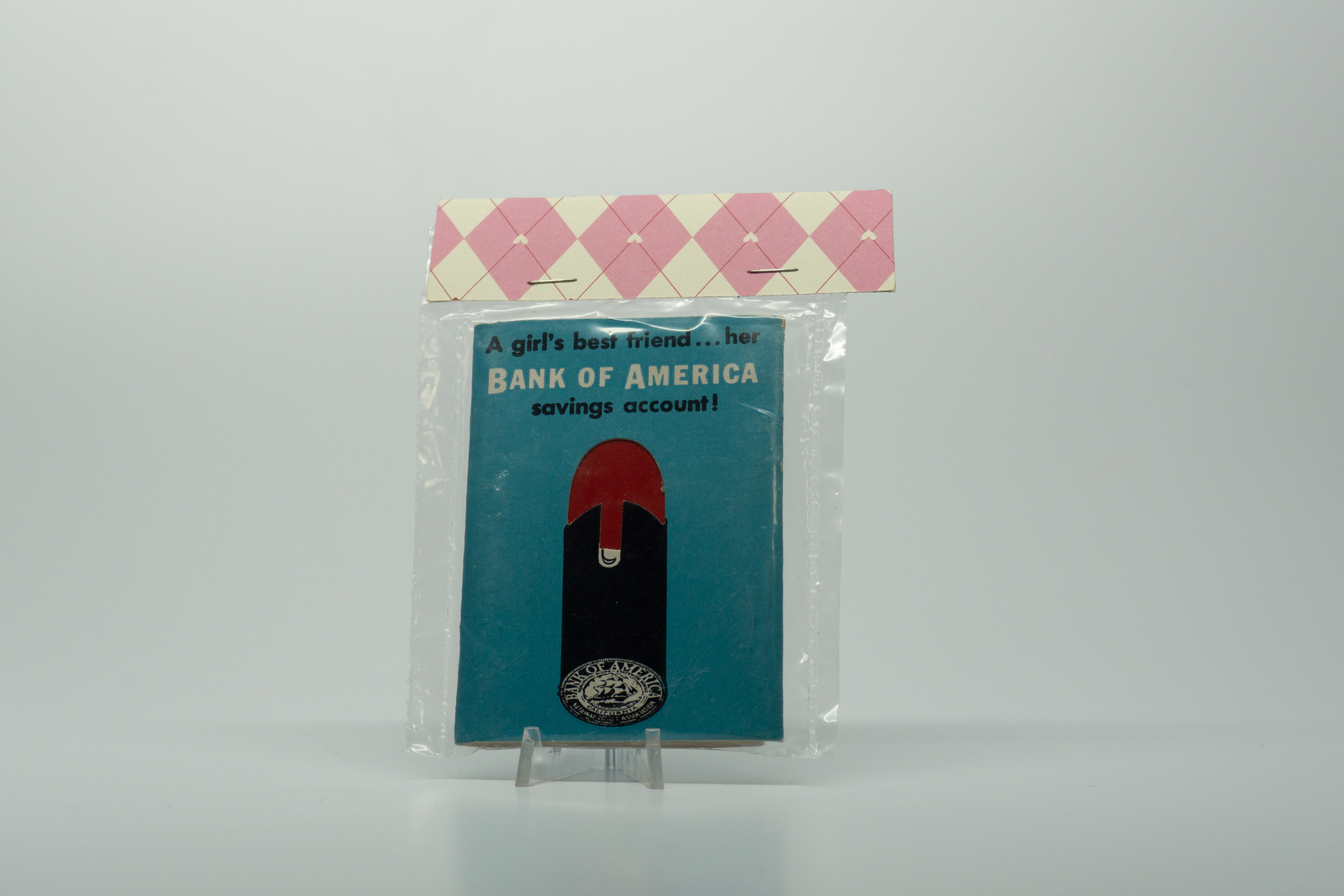 Bank of America Promotional Lipstick Blotters