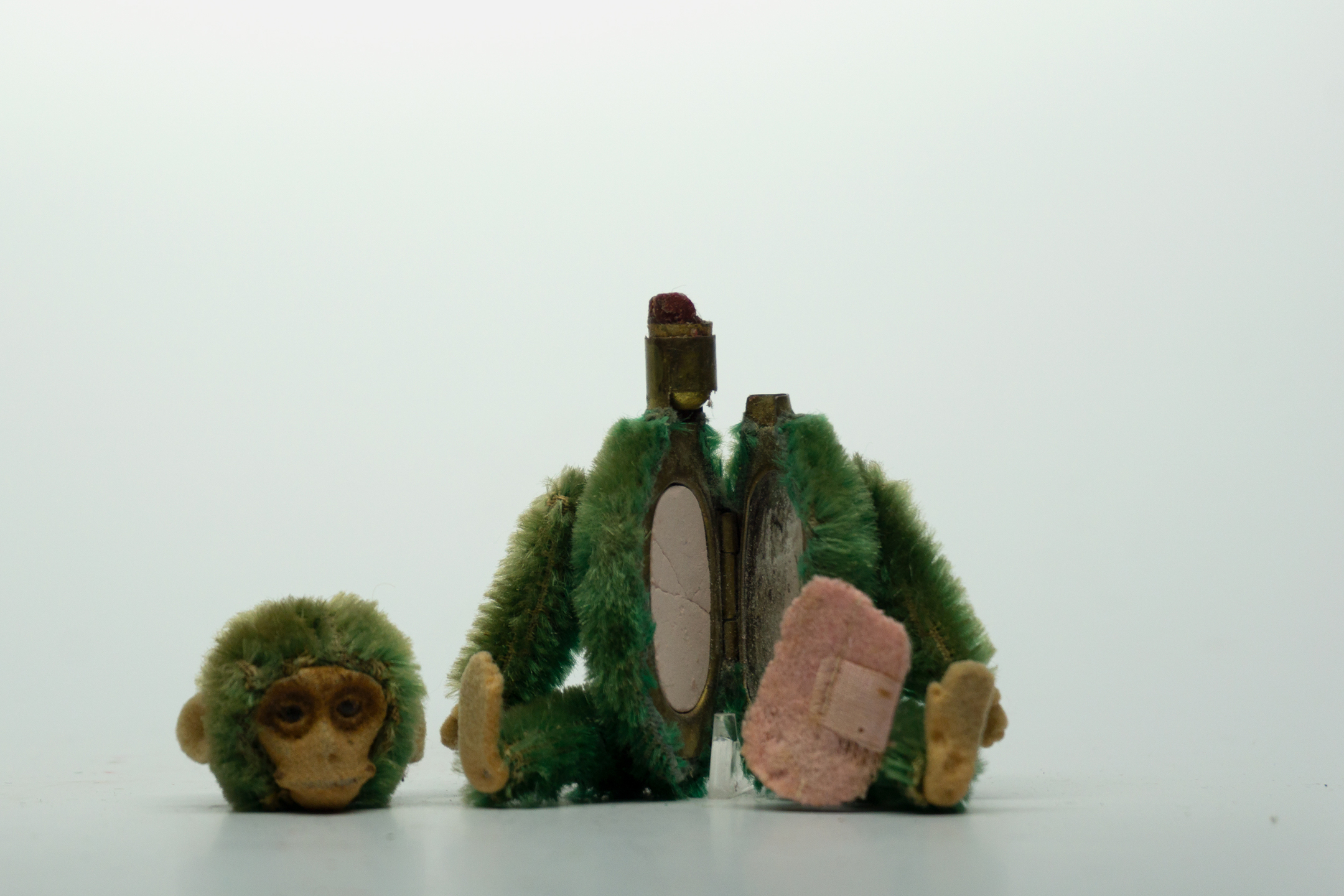 Schuco Green Mohair Monkey Compact