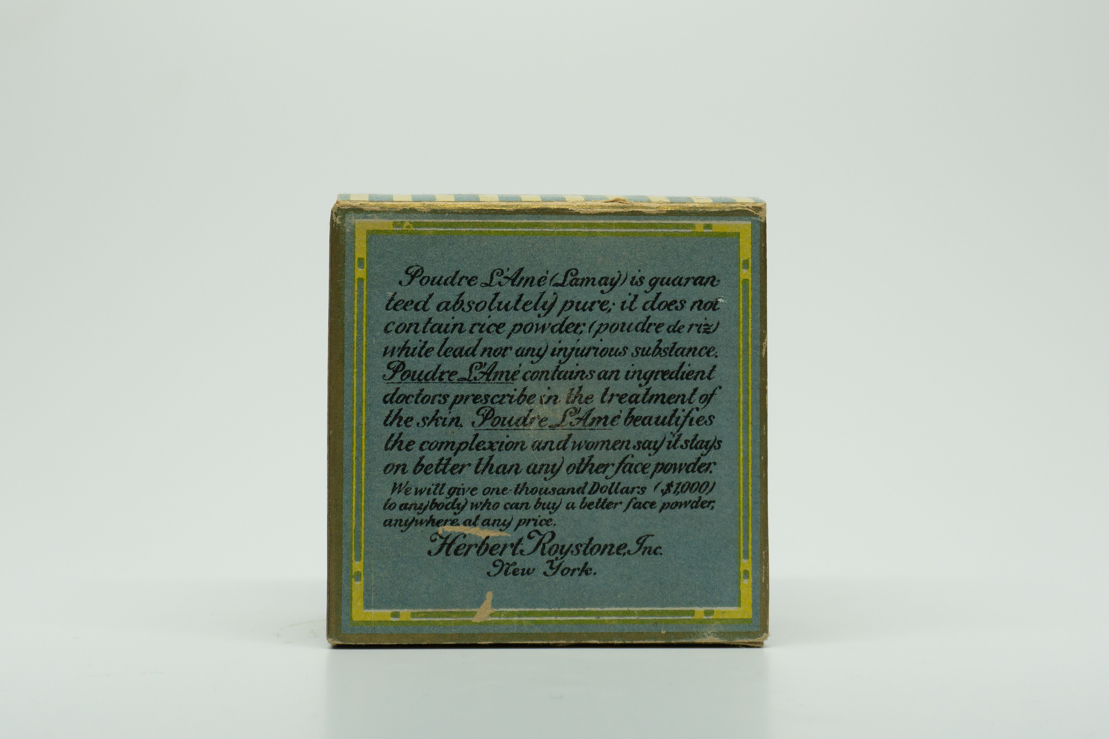 Herbert Roystone (La-May) Poudre L'Ame