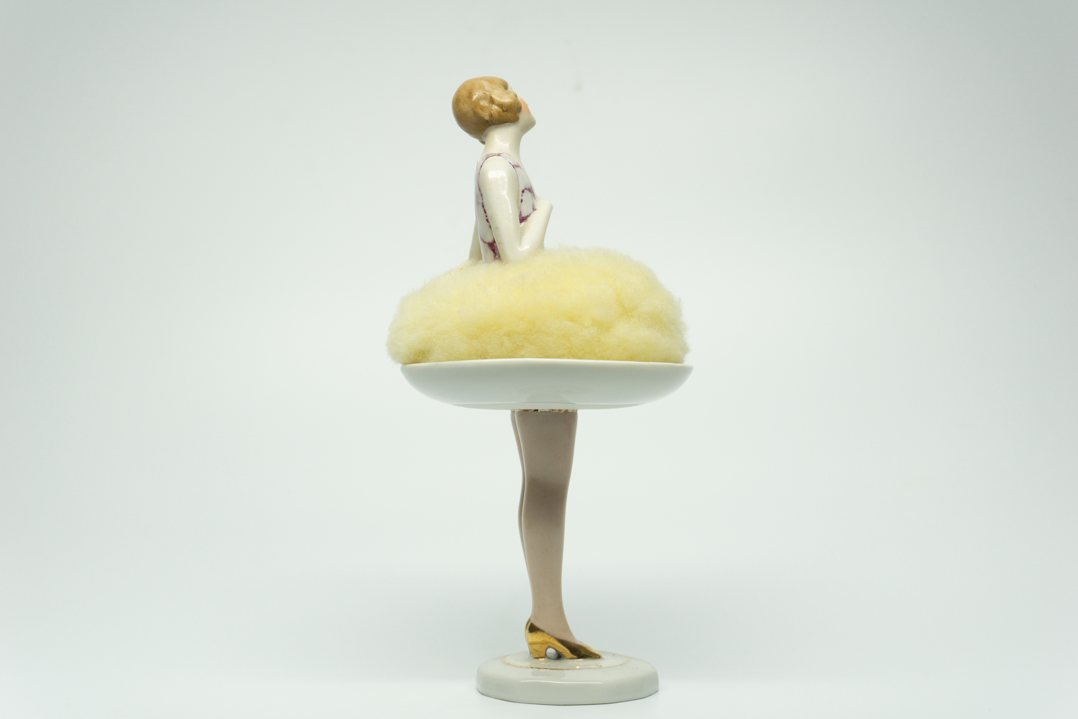 Powder Jar with Puff