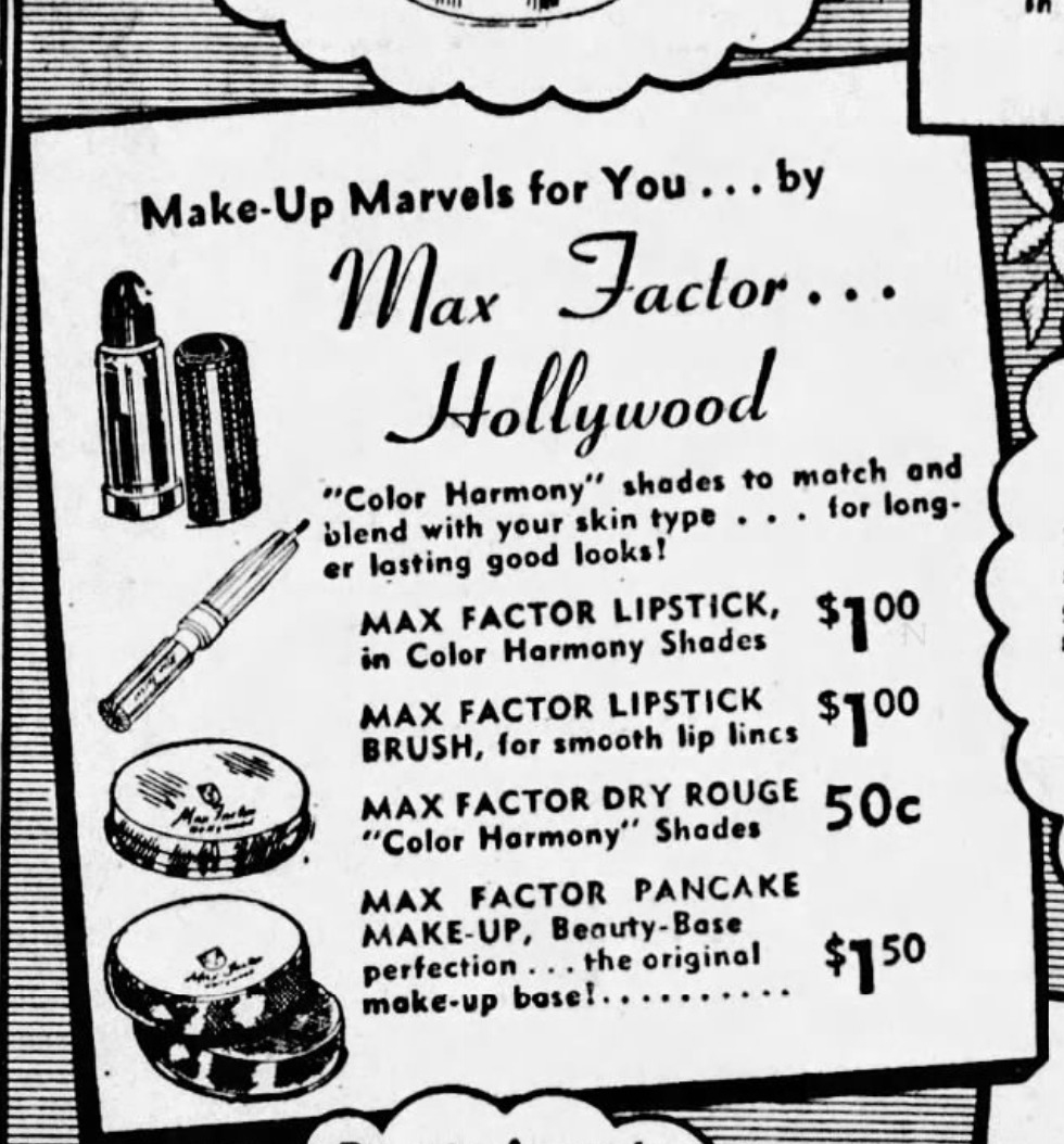 Max Factor Hollywood Lipstick