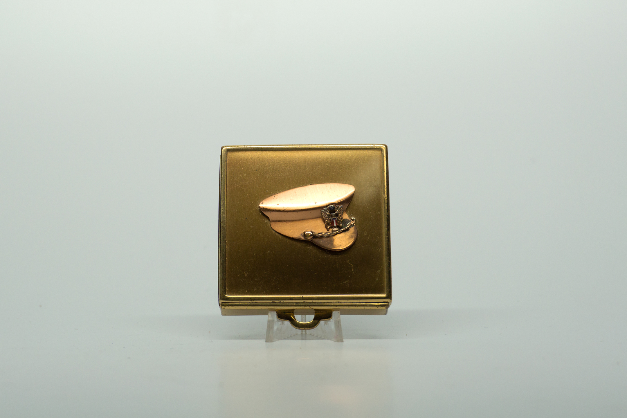 1940s Military Hat Double Compact