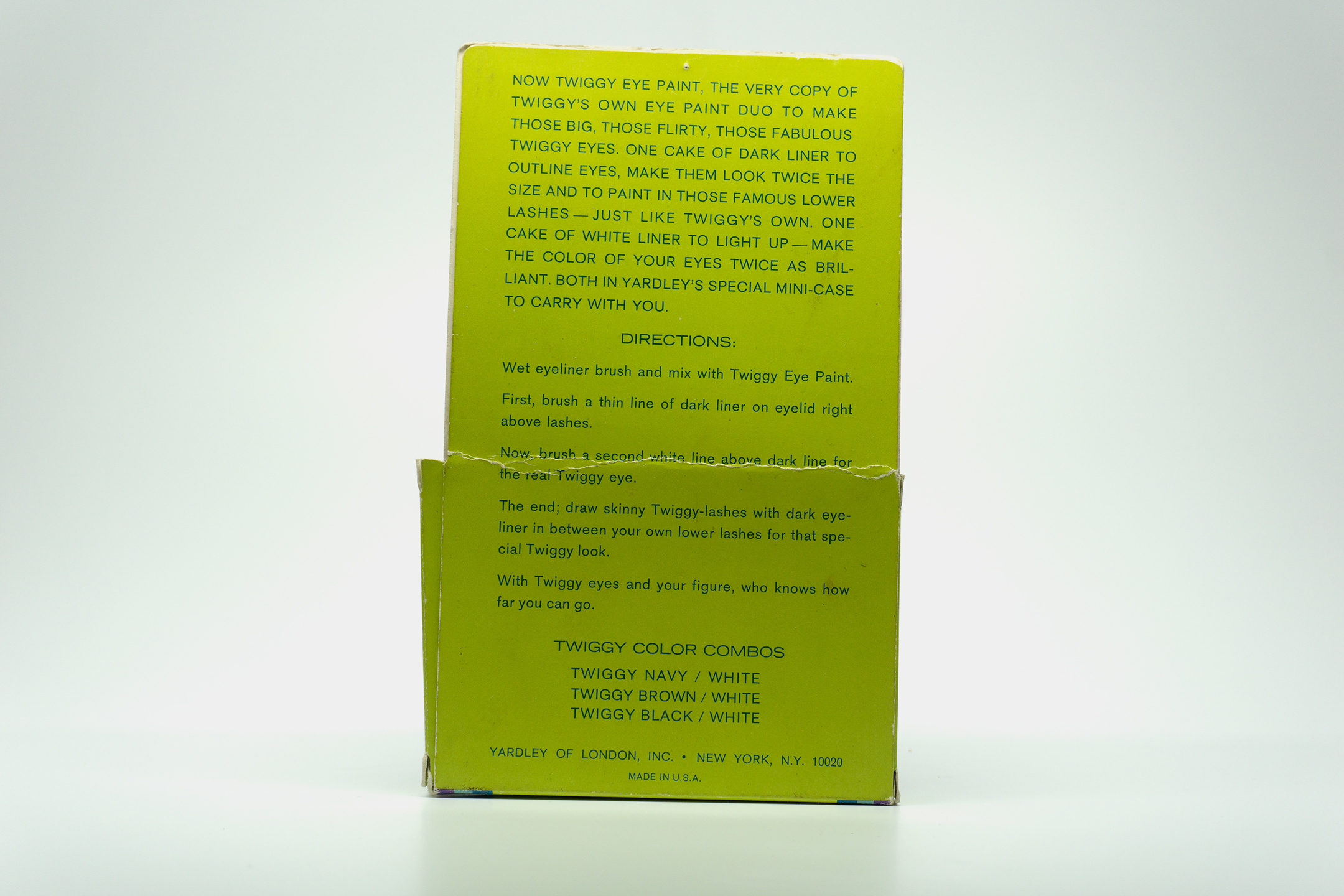 Yardley Twiggy Eye Paint Double Liner Duo