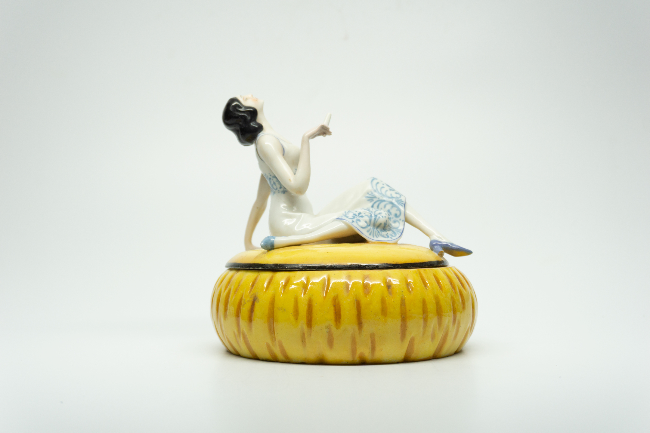 Ernst Bohne Sohne Powder Jar