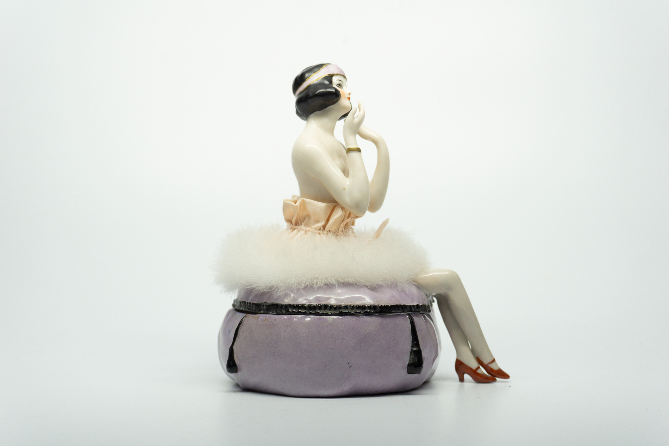 Powder Jar with Puff