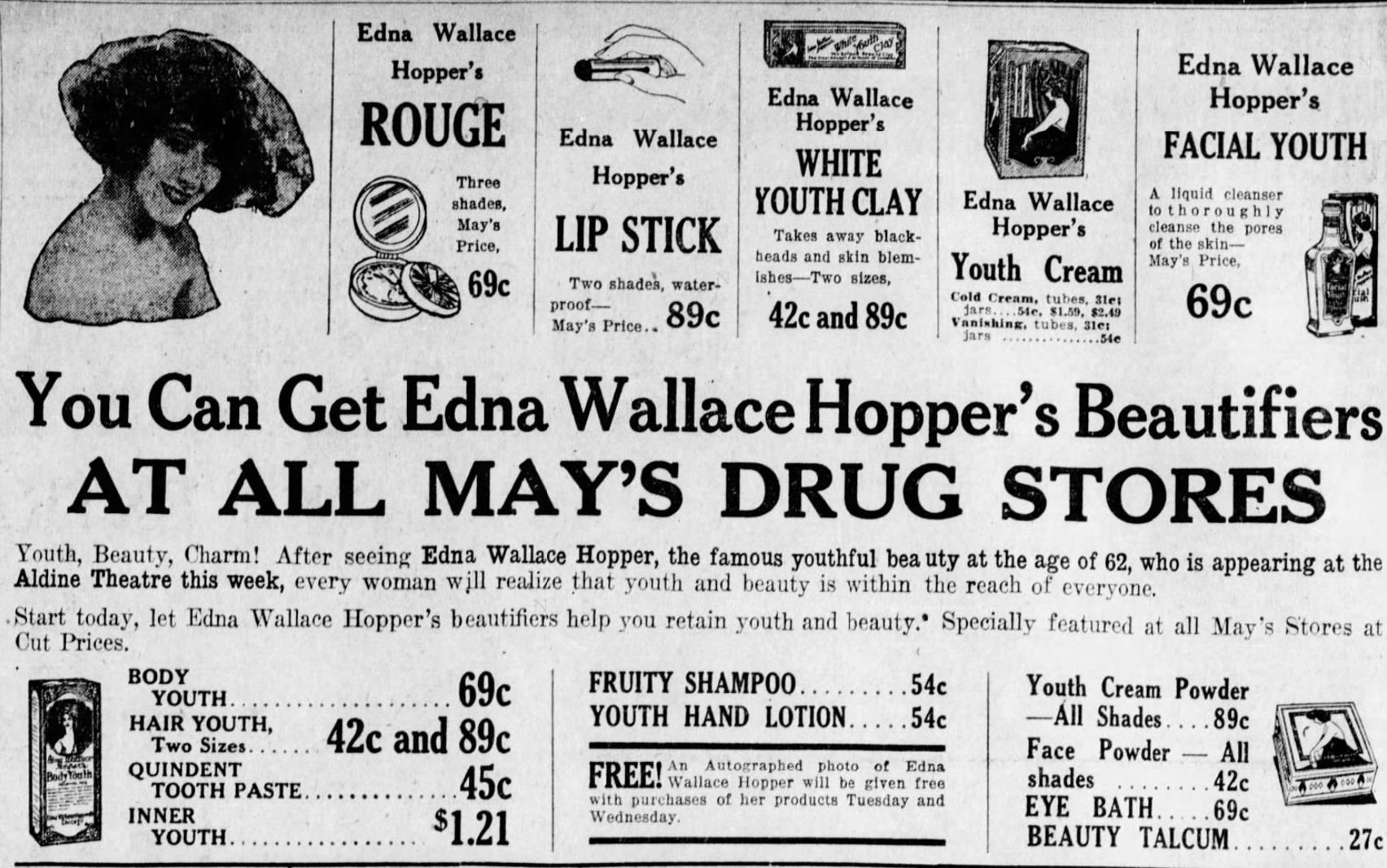 Edna Wallace Hopper Powder
