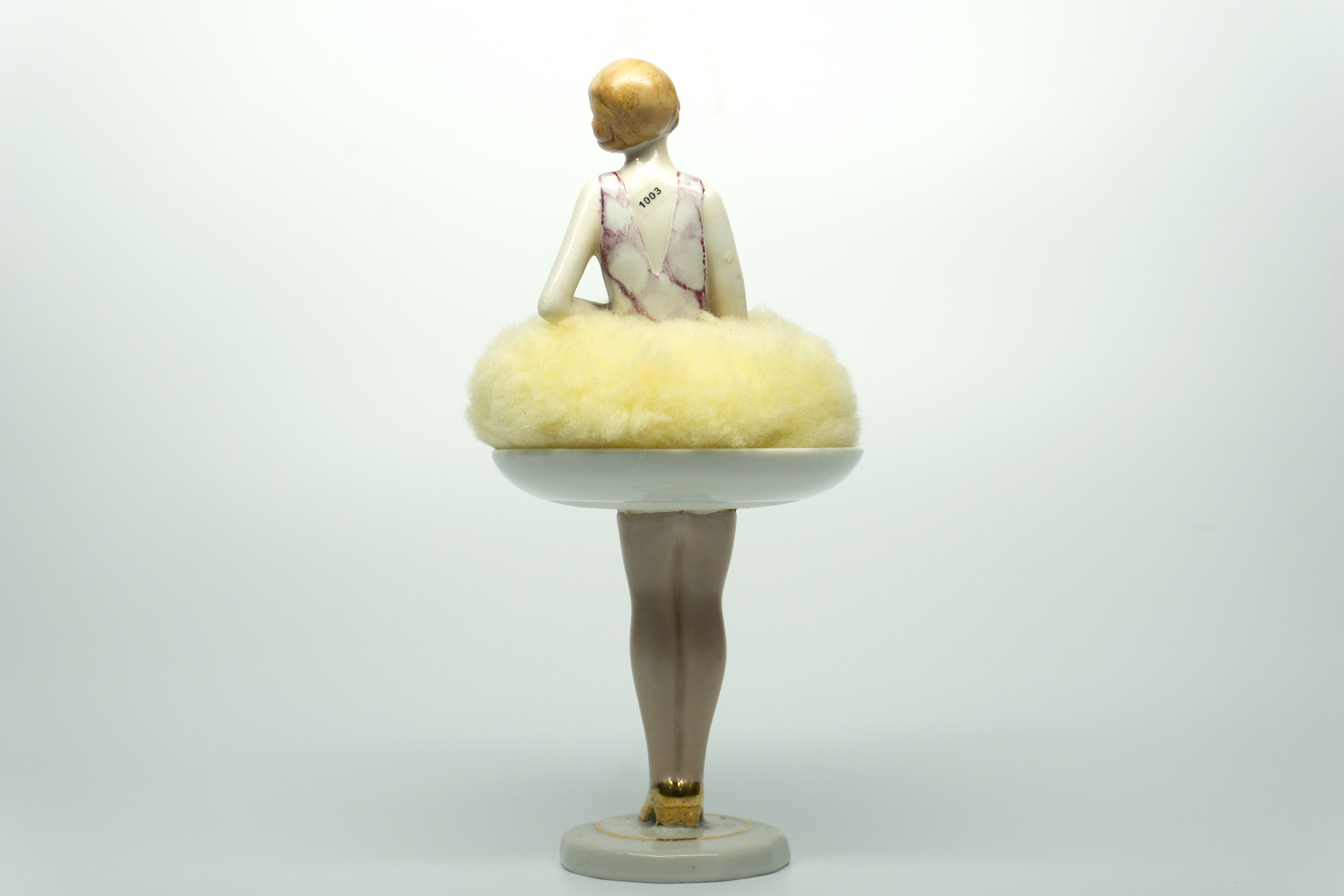 Powder Jar with Puff