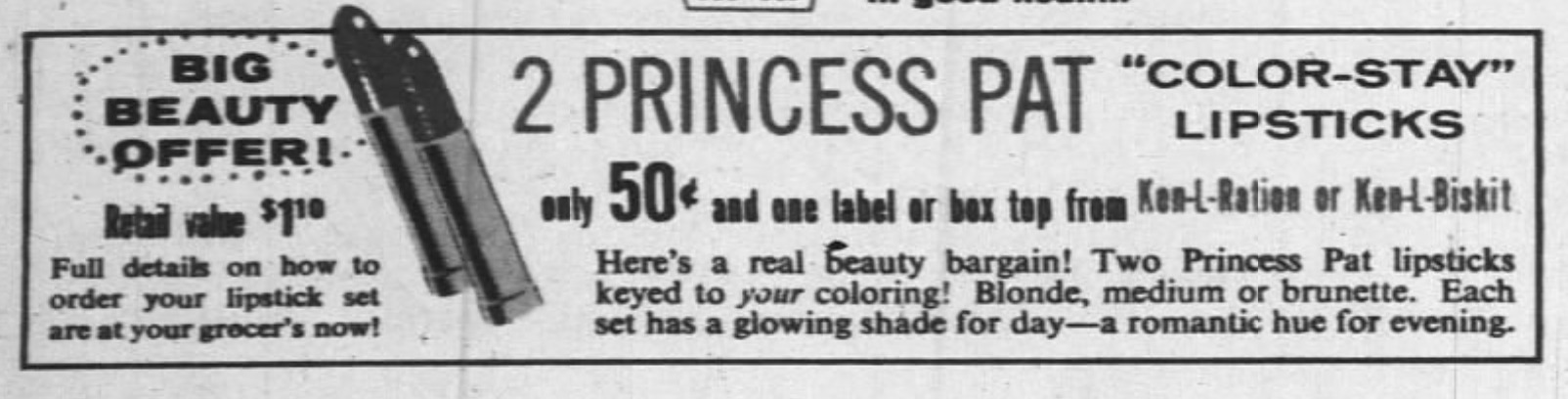 Princess Pat Lipstick