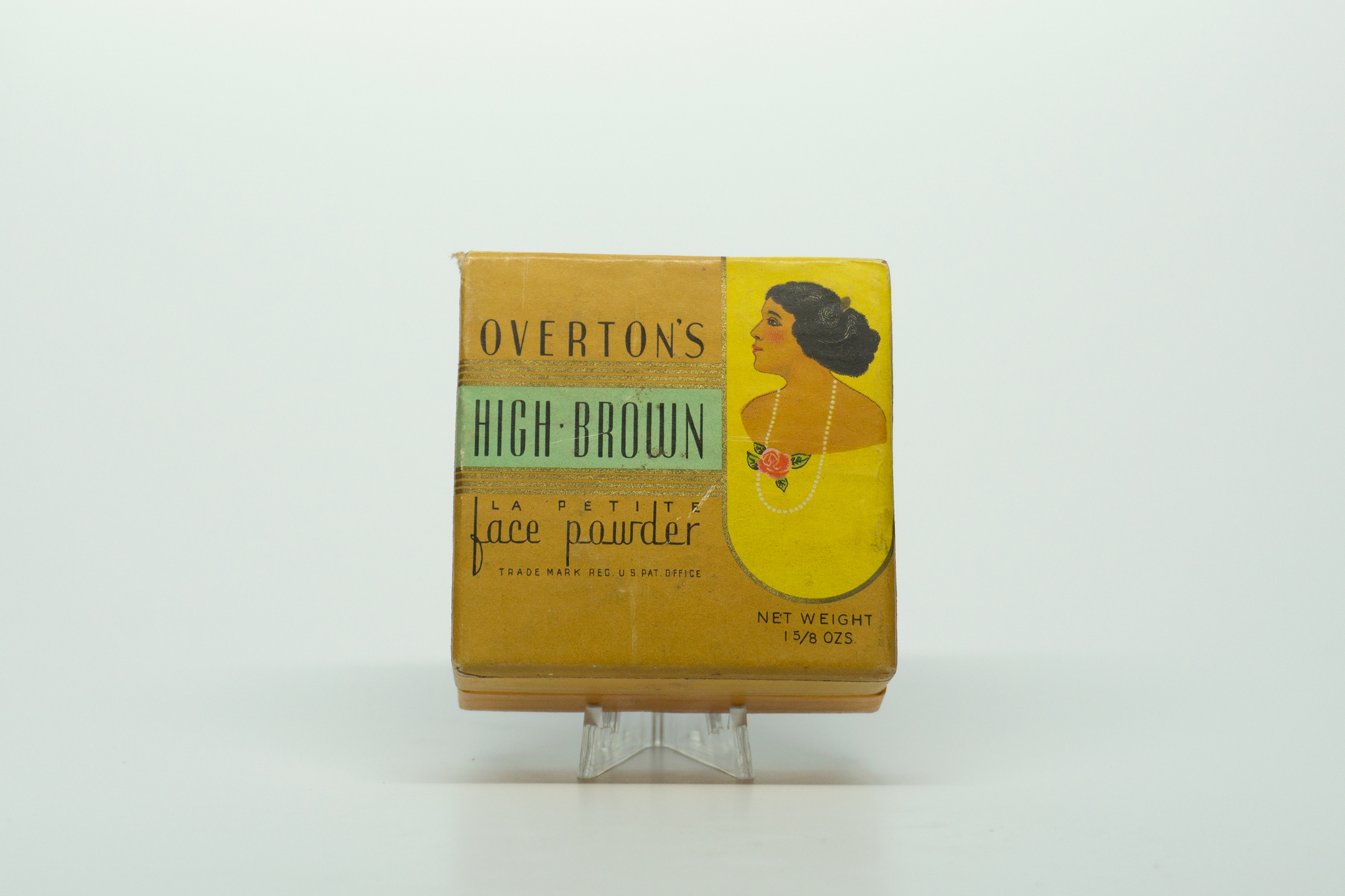 Overton's High Brown La Petite Face Powder