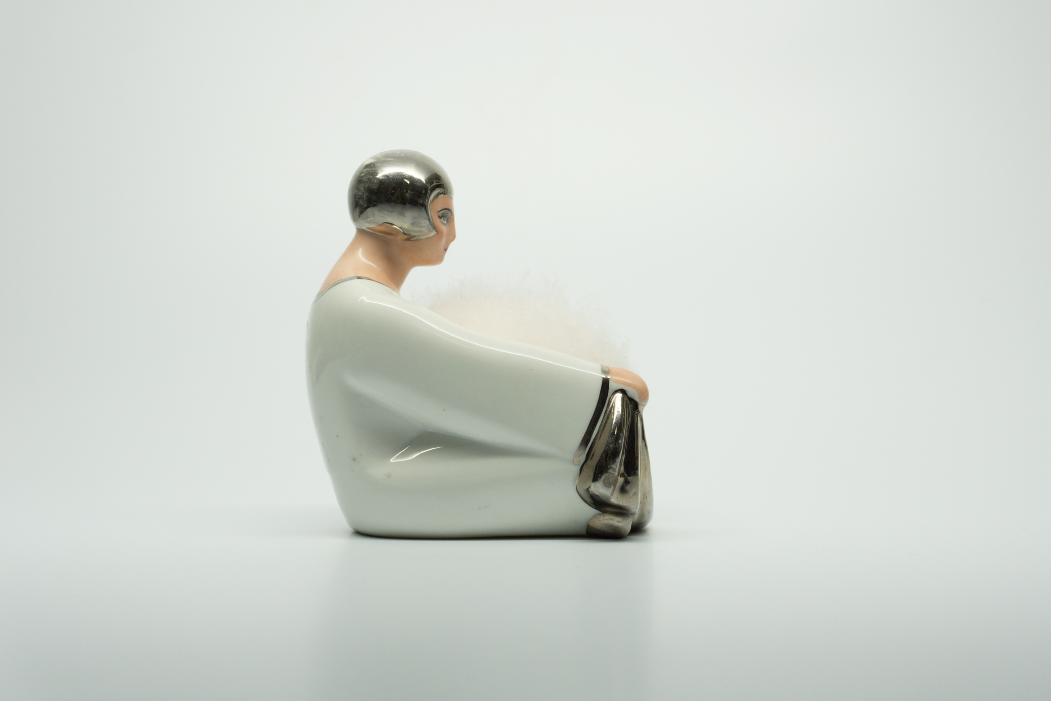 Powder Jar with Puff