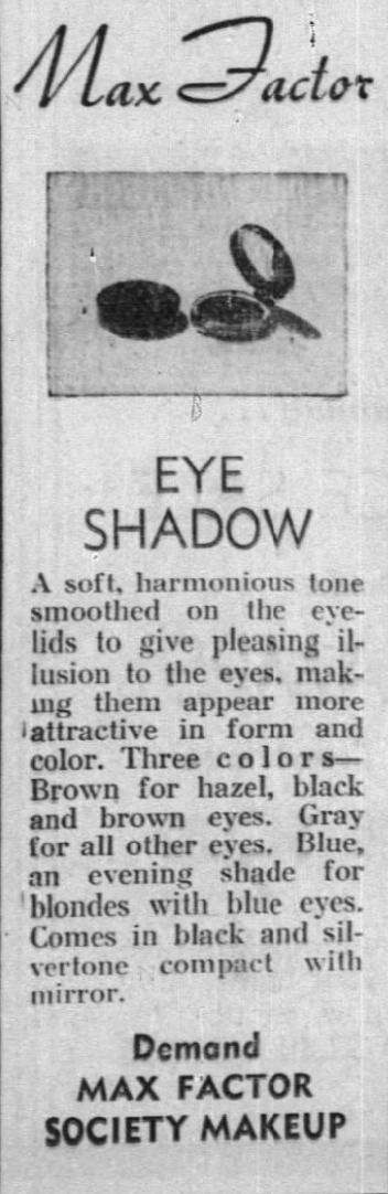 Max Factor Society Make-Up Eyeshadow