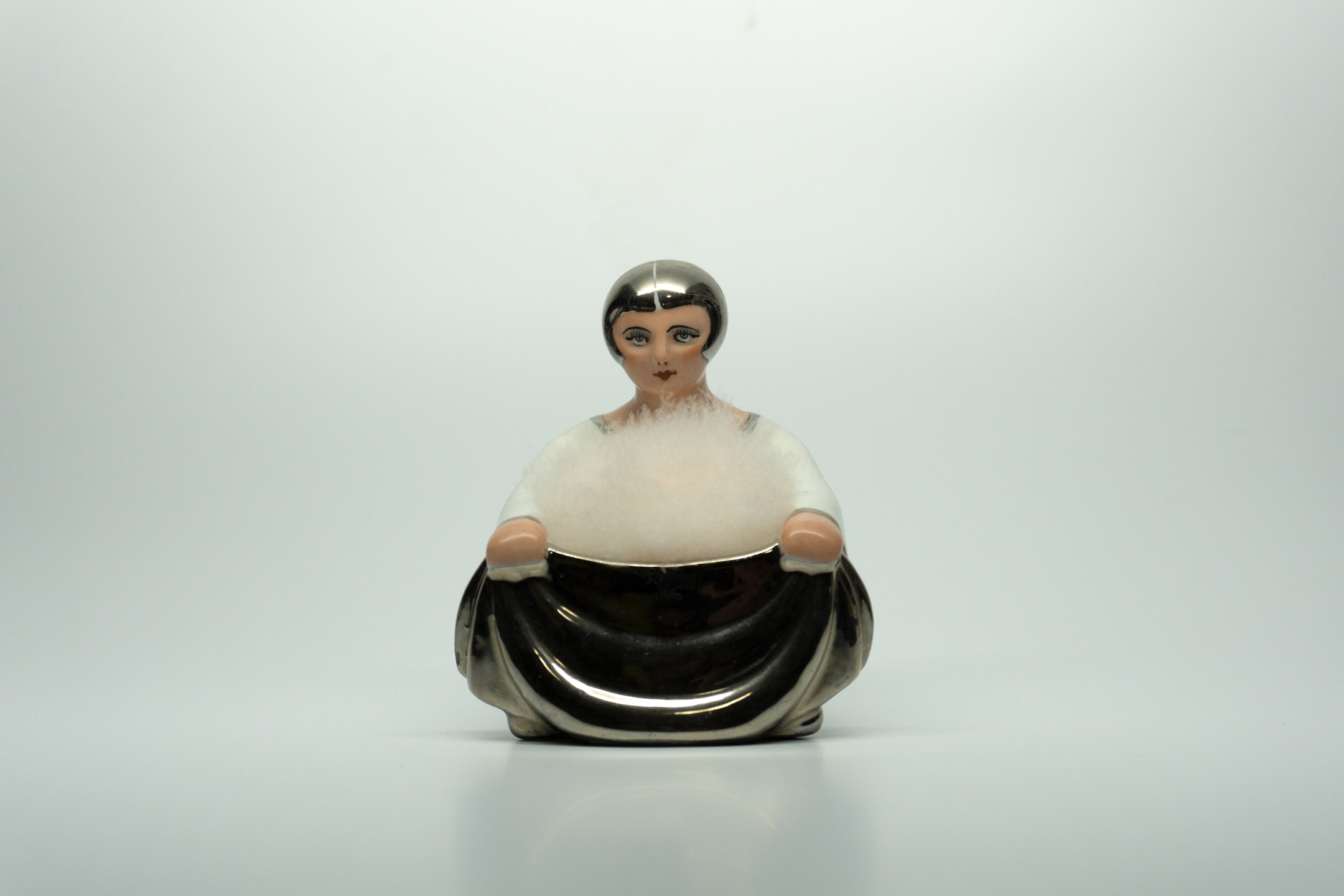 Powder Jar with Puff